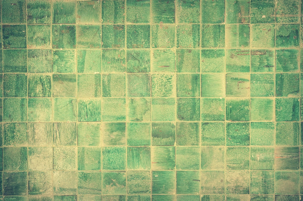 Kitchen floor tiling installation